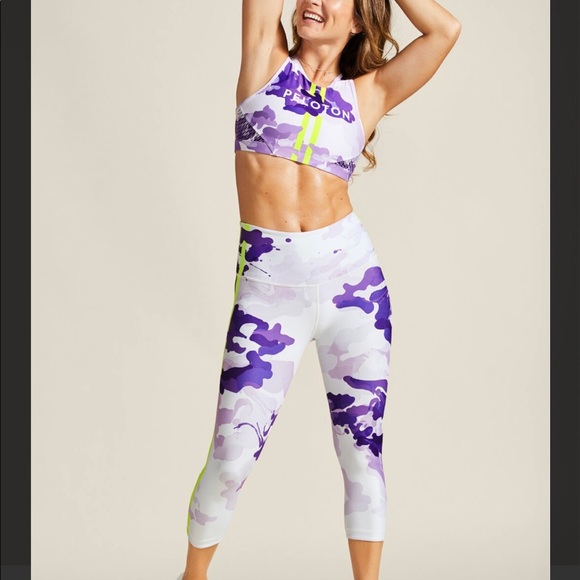 Peloton WITH Camo Capri - NWT - Small 💜 - Picture 6 of 6